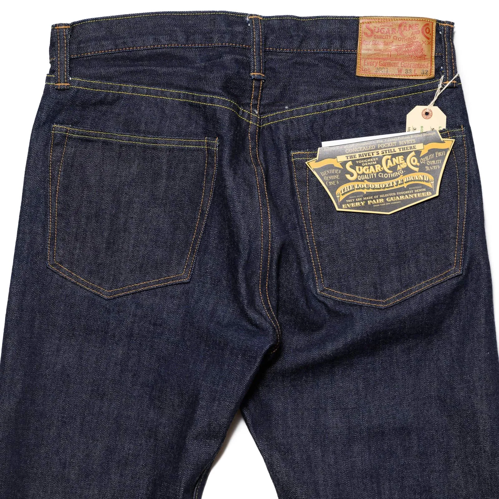 2021 14.25oz Selvedge Denim Slim Tapered Indigo SC42021A