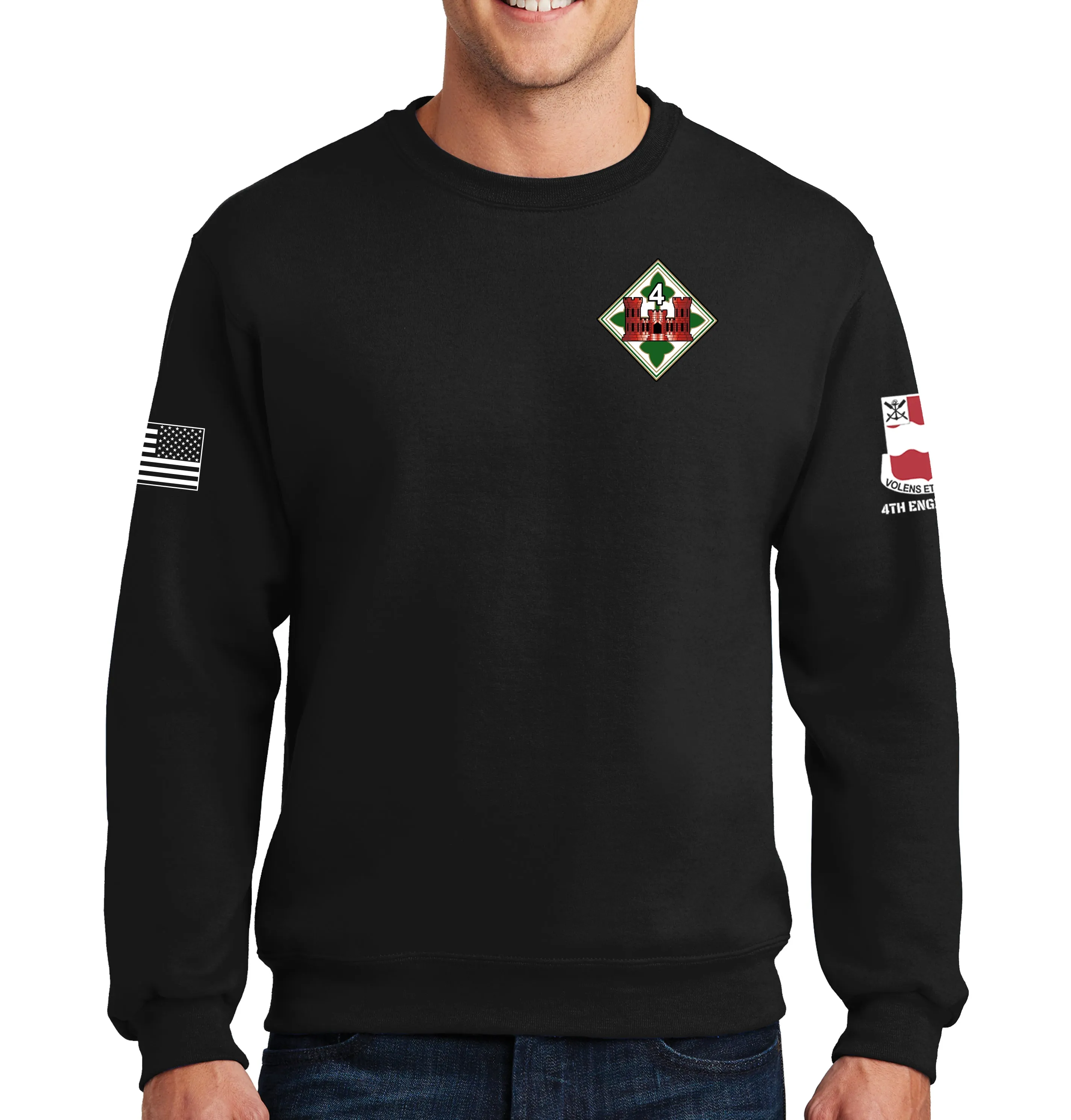 50-50 Blend Crewneck Unisex Sweatshirt. This shirt is NOT approved for PT.