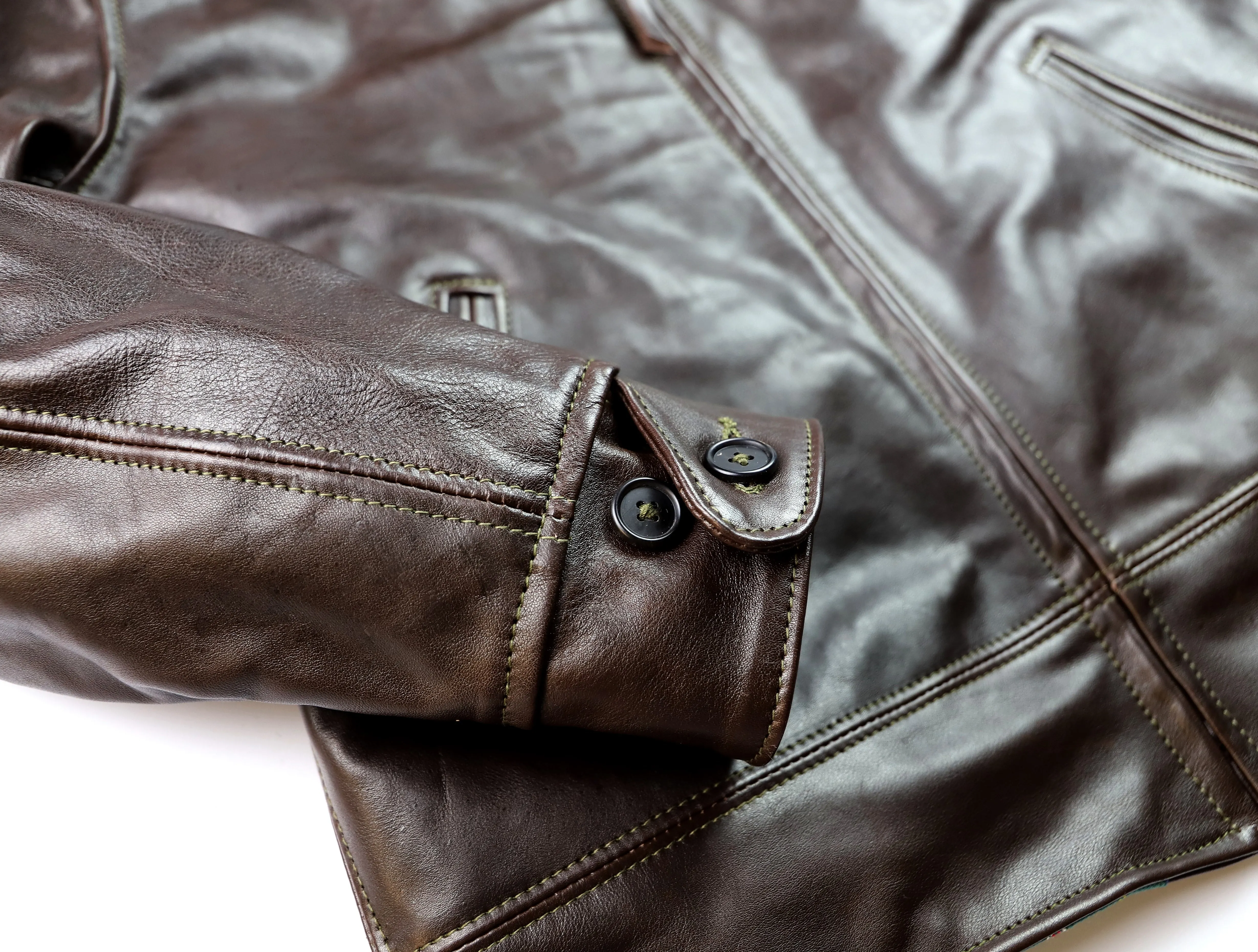 Aero Original Hercules, size 42, Dark Seal Vicenza Horsehide