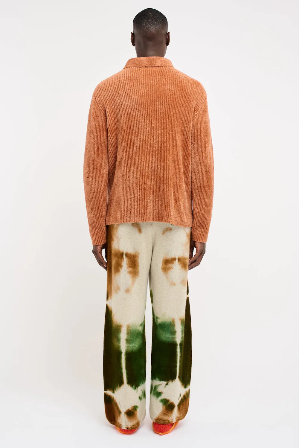 Chenille Button-Up Shirt