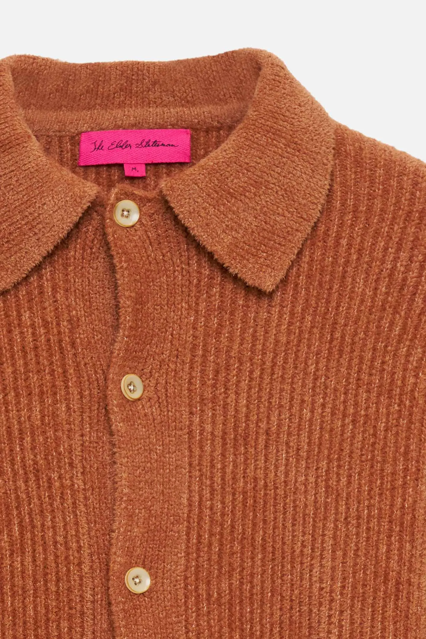 Chenille Button-Up Shirt