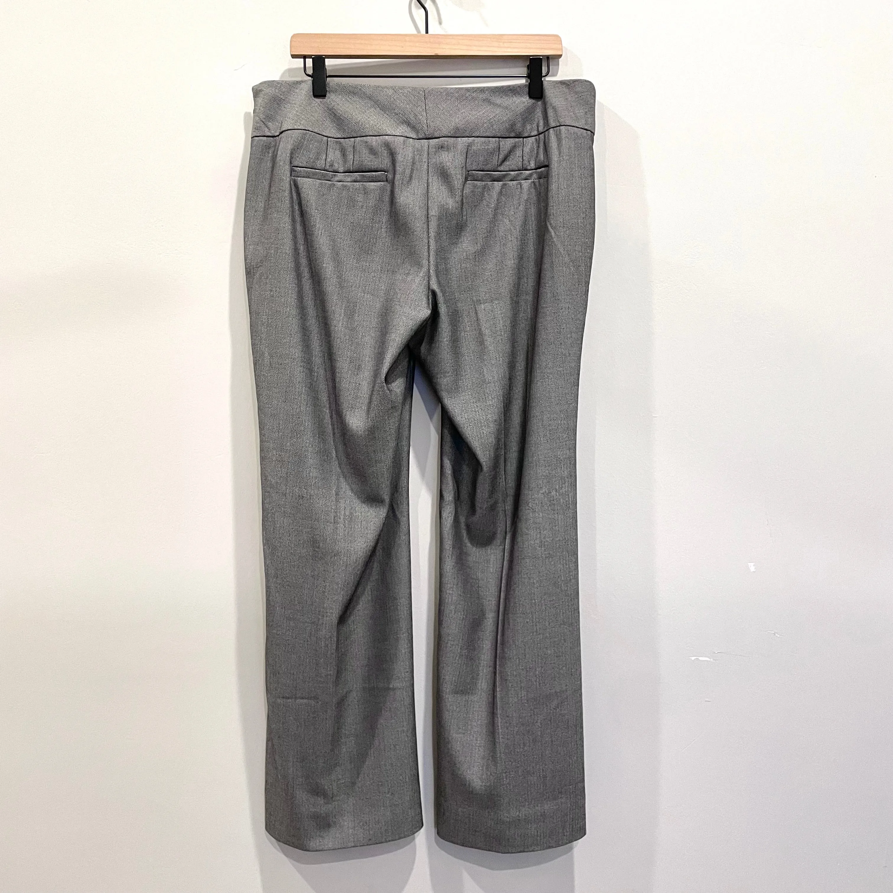 Chevron Bootcut Pants