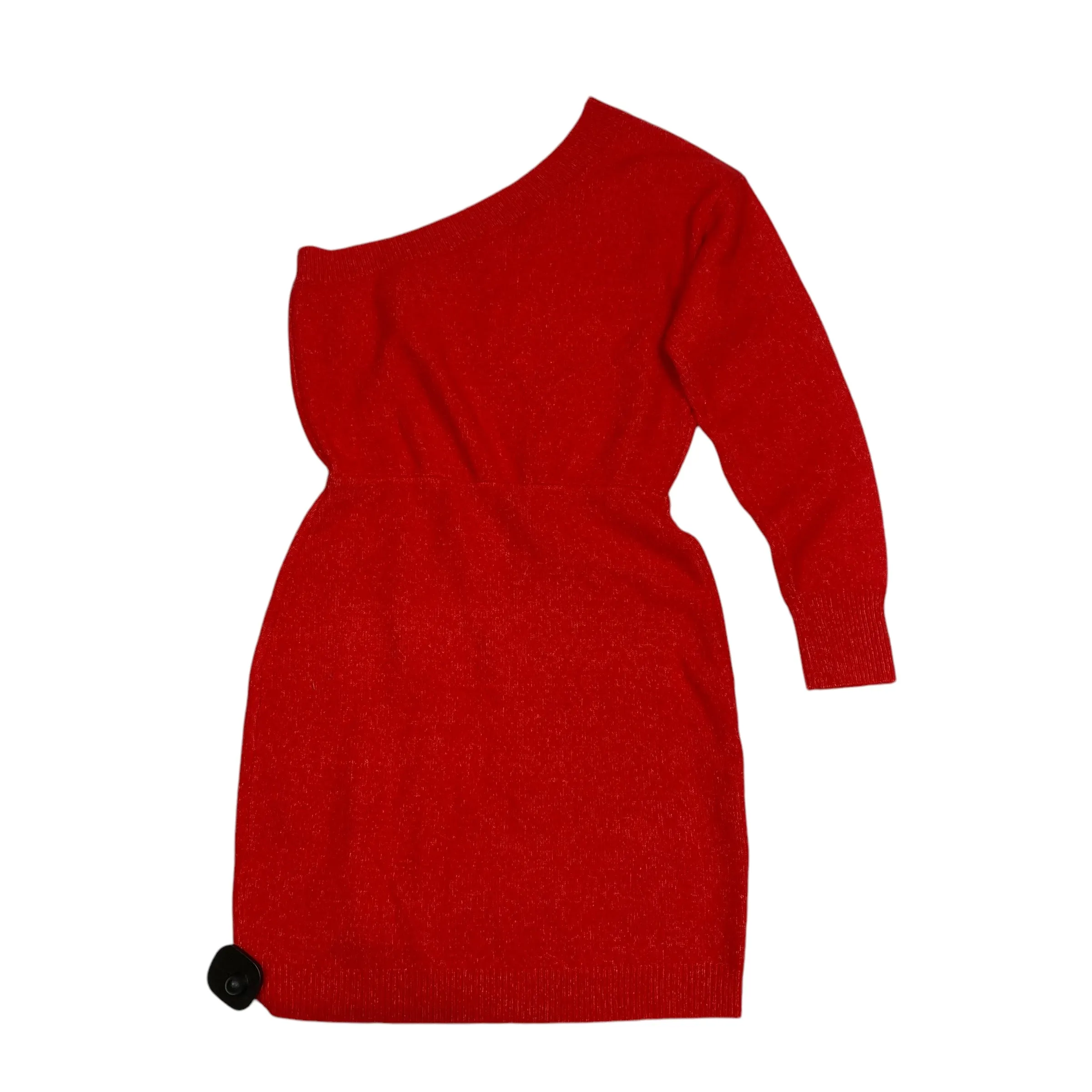Dress Sweater By Open Edit In Red, Size: Xs