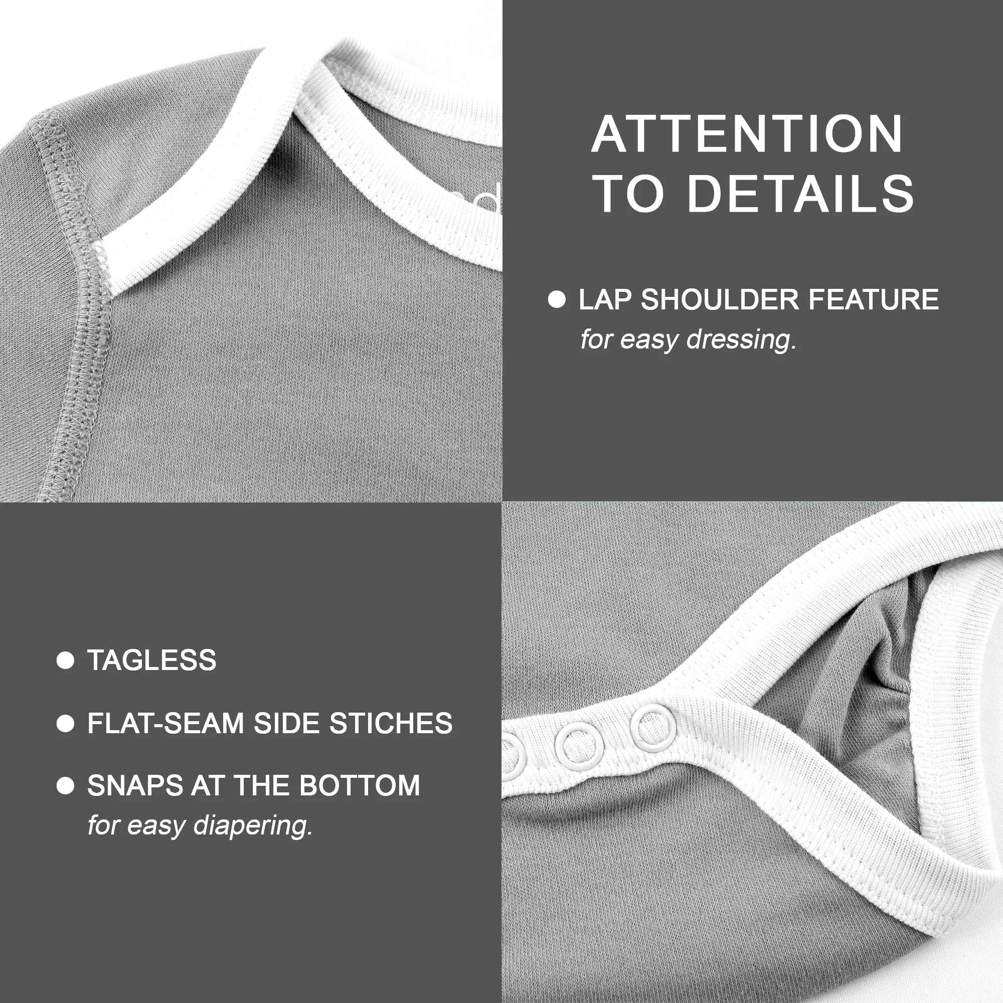 Endanzoo Organic Baby Bodysuit - Going to Grandma's