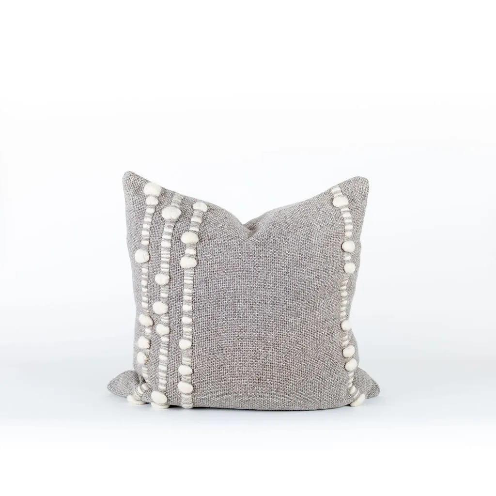Kuk - Pillow Cover in Natural Wool