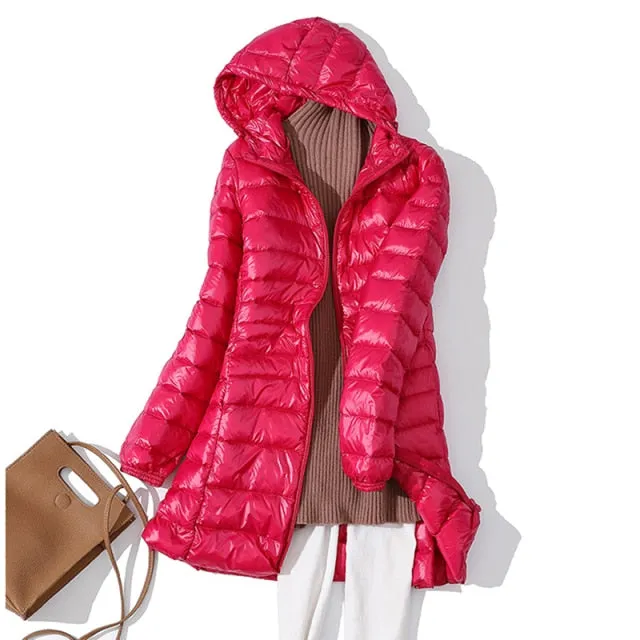 Long Down Jacket 7XL Plus size Women Winter Ultra Light Down Jacket Women With Hooded Down Coat-1