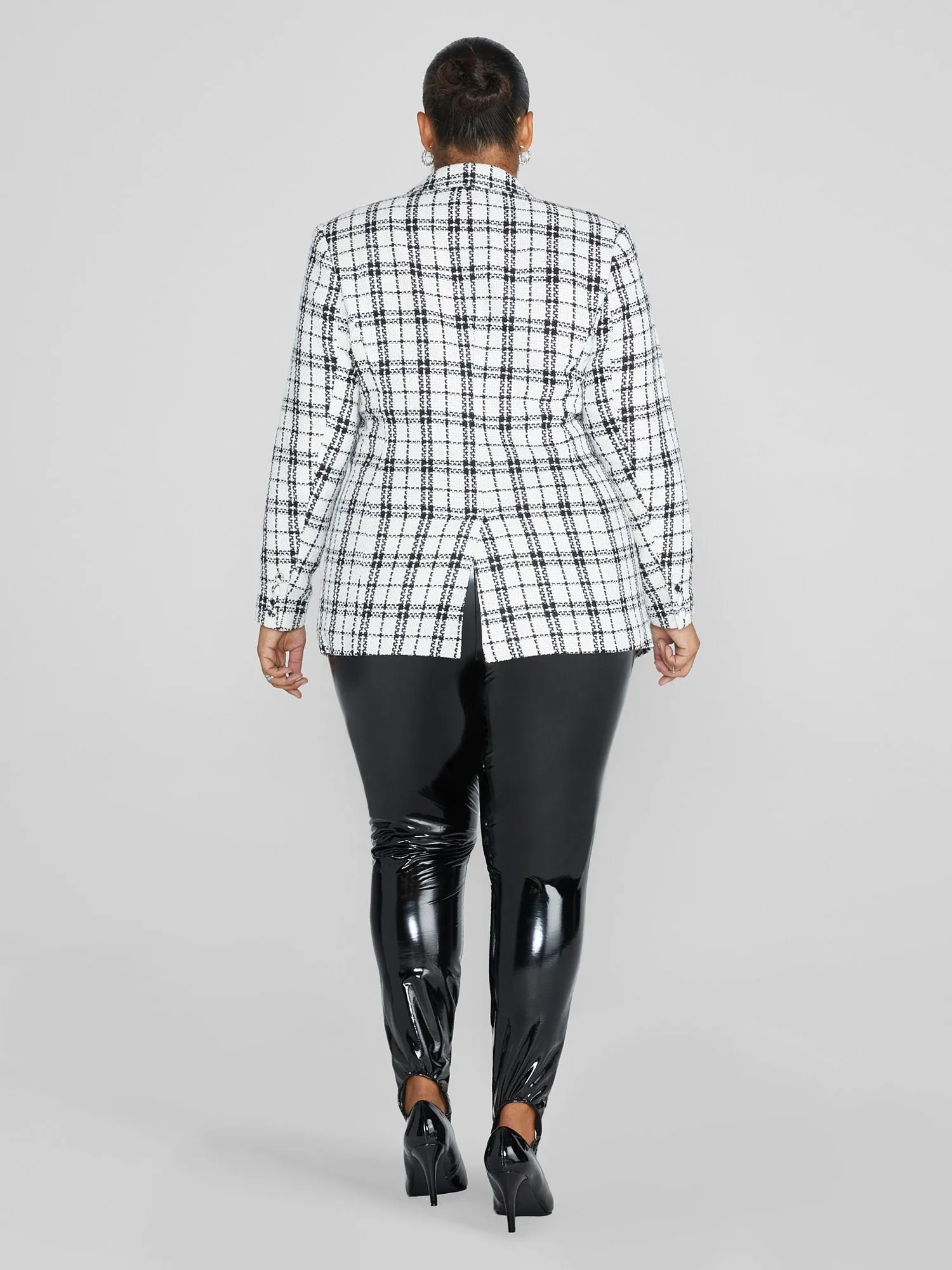 Loren Plaid Blazer