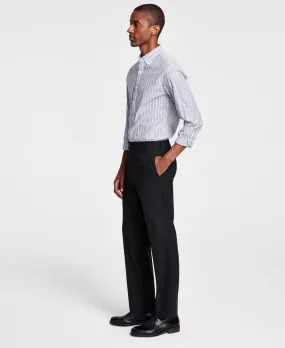 Michael Kors Mens Classic fit Dress Pants 46 / 32 Black Solid