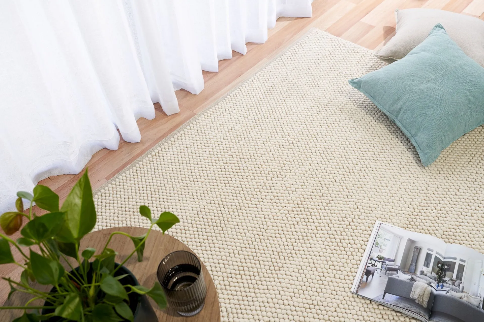 Murmur Wool Rug - Cream