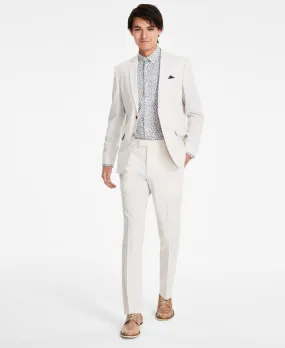 Nick Graham Men's Tan Slim Fit Stretch Suit Dress Pants 34 x 32 PANT ONLY