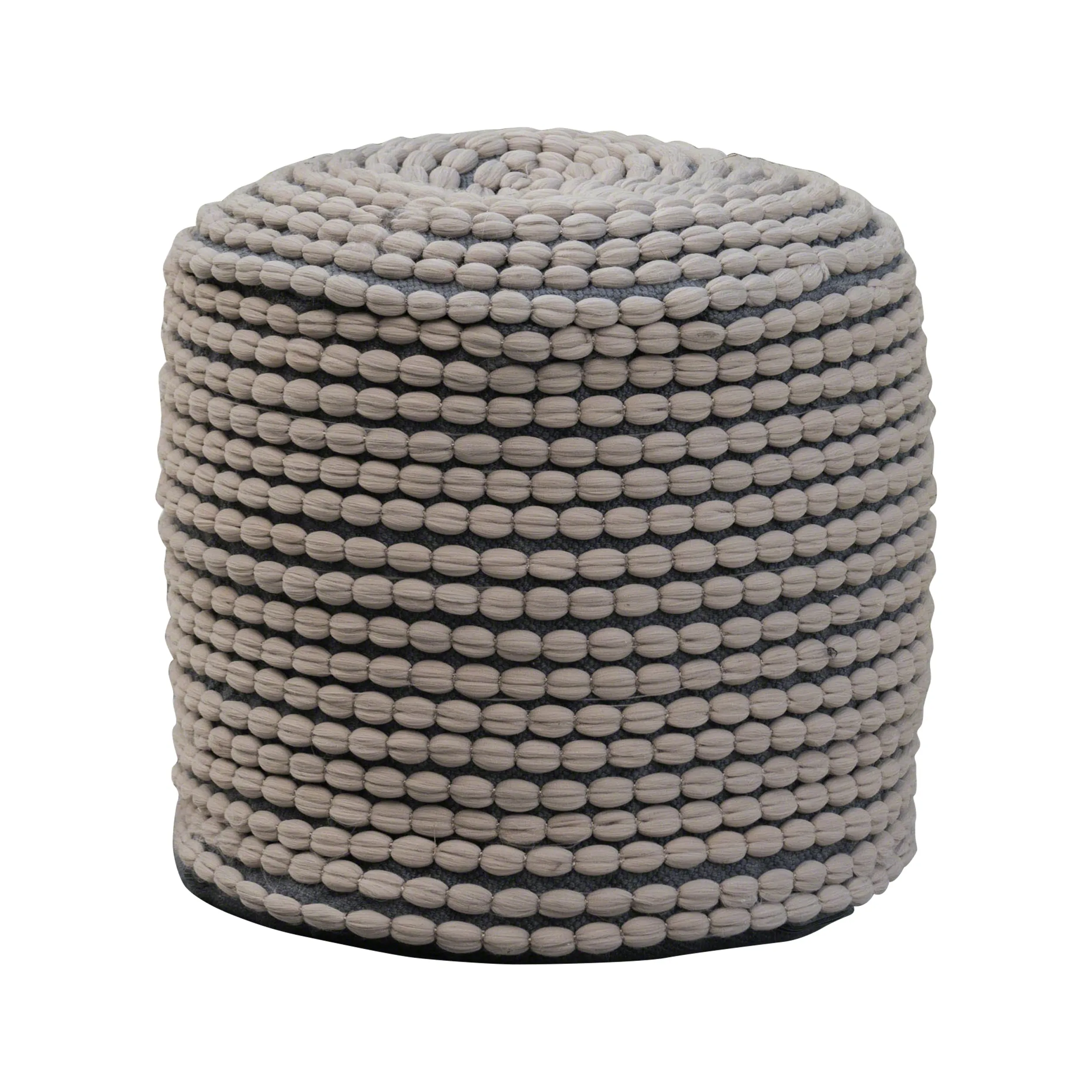 Outdoor Round Pouf Ottoman