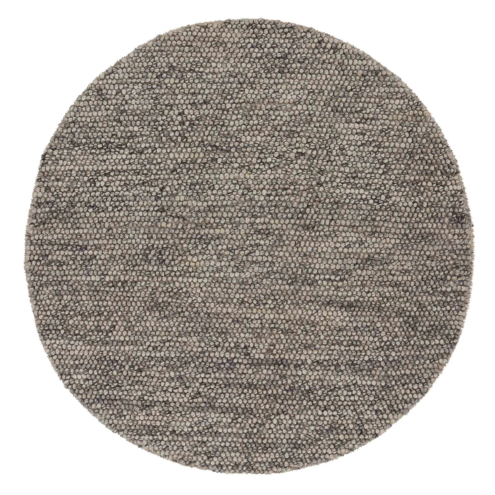 Ravi Oversized Wool Rug [Off-white/Grey]