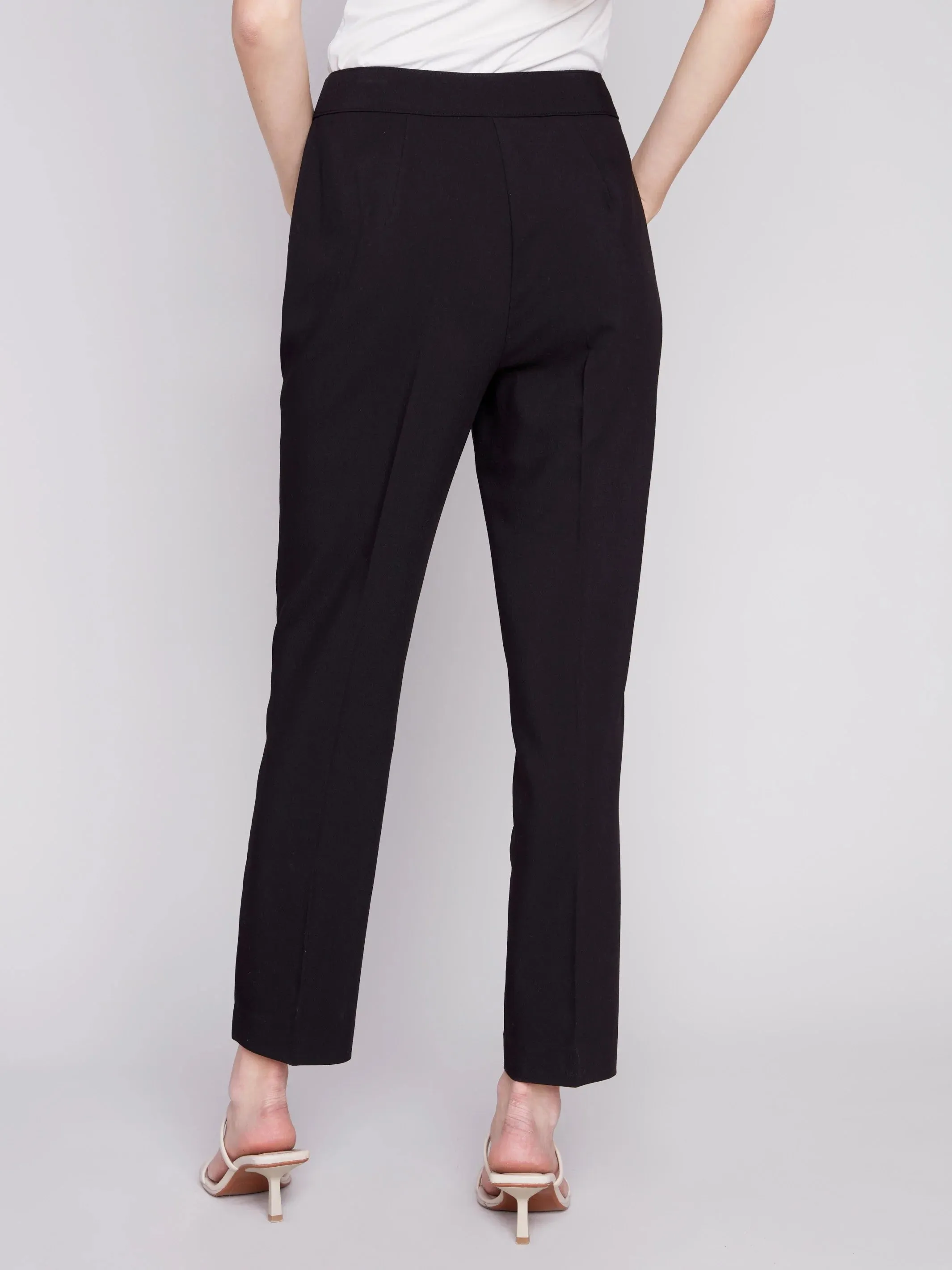 Side Slit Tapered Pants