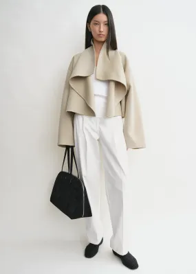Signature doublé jacket peanut
