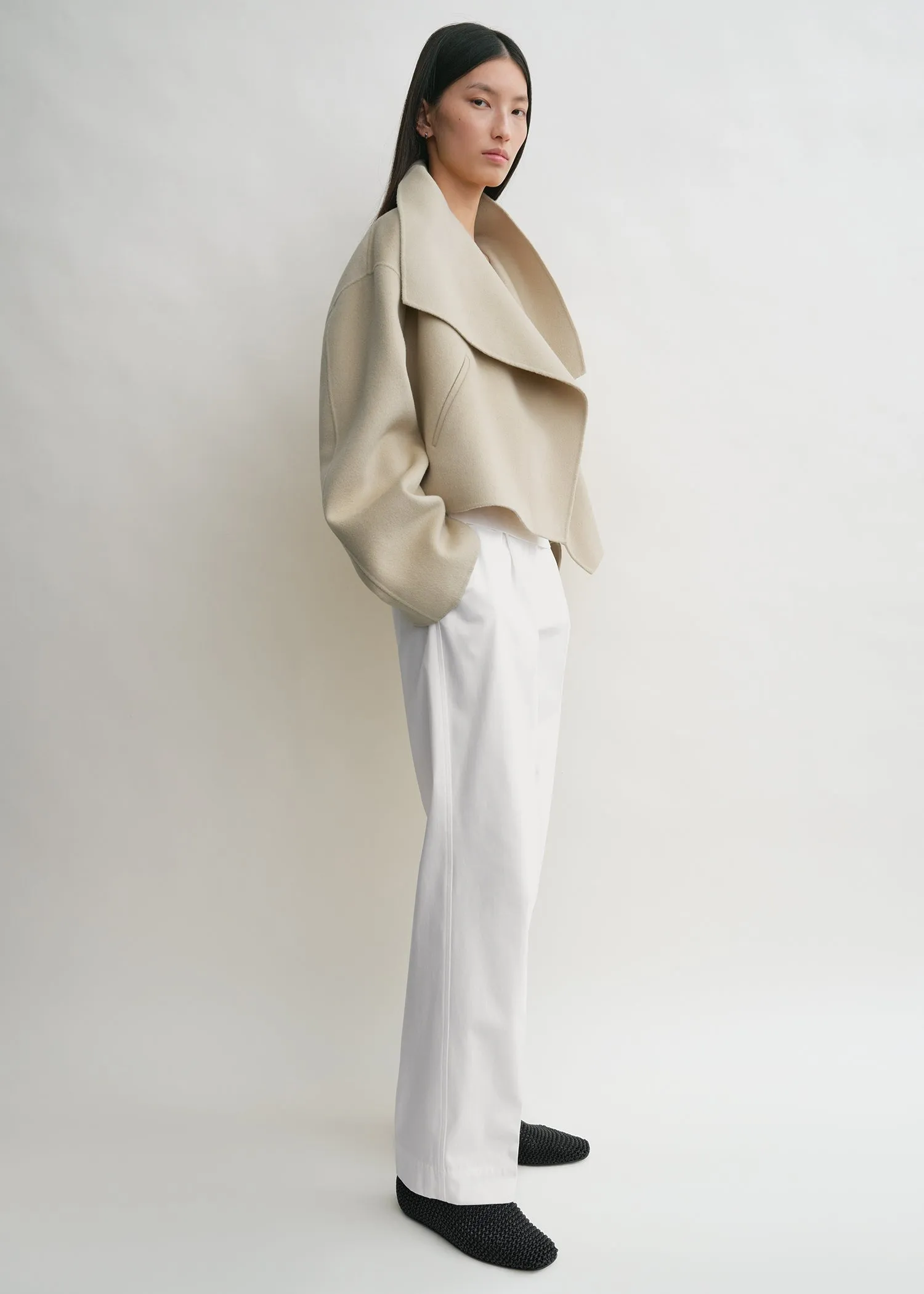 Signature doublé jacket peanut