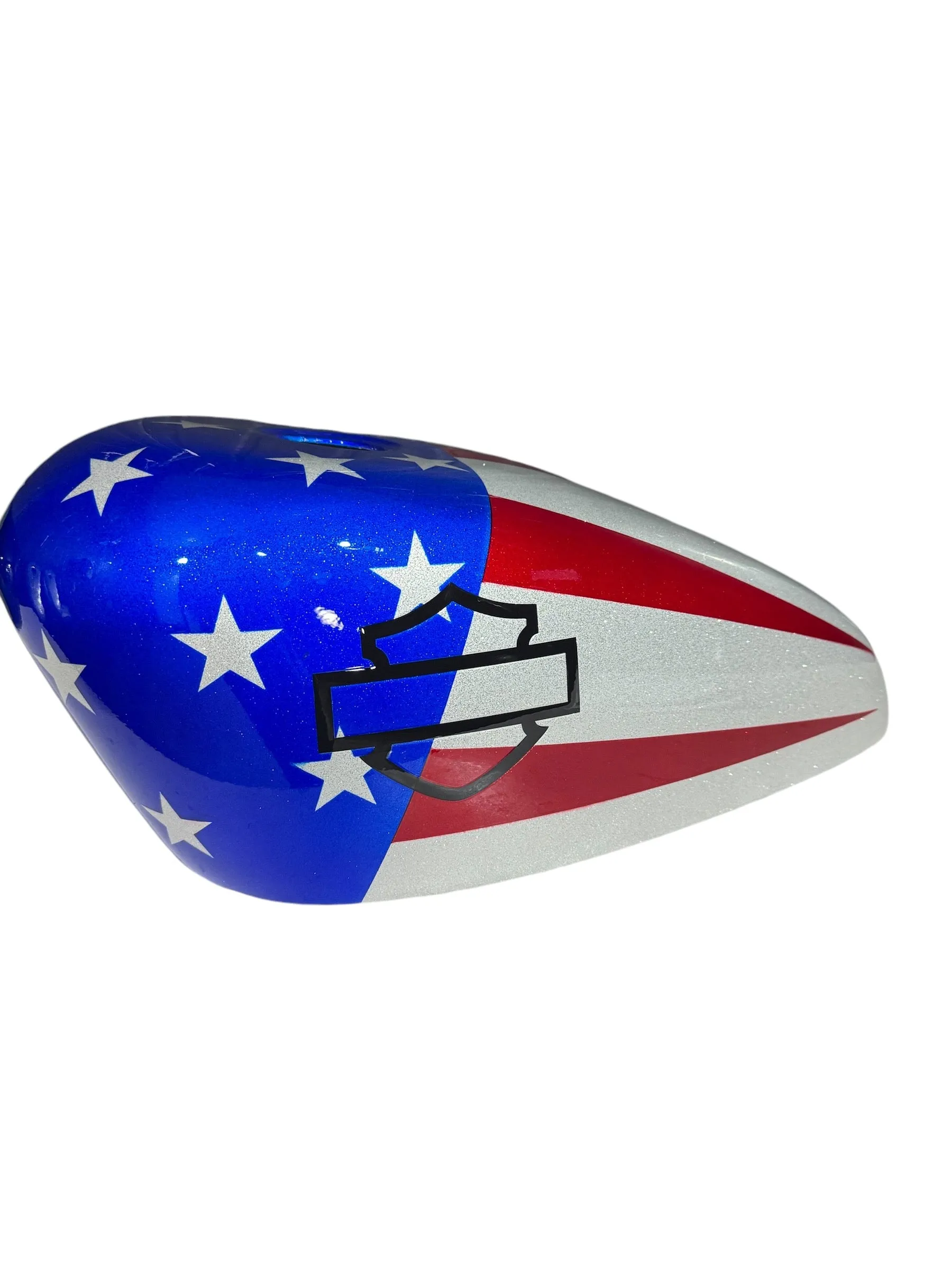 Silver Flake AMERICAN FLAG - FortyEight