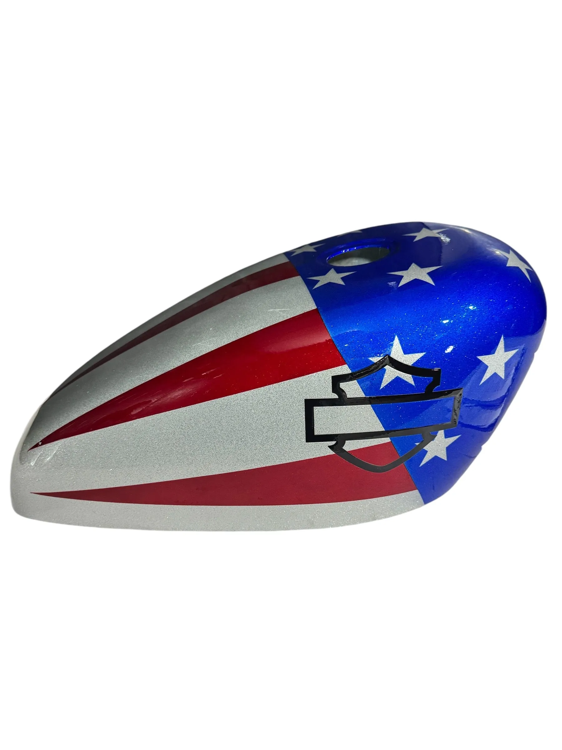 Silver Flake AMERICAN FLAG - FortyEight