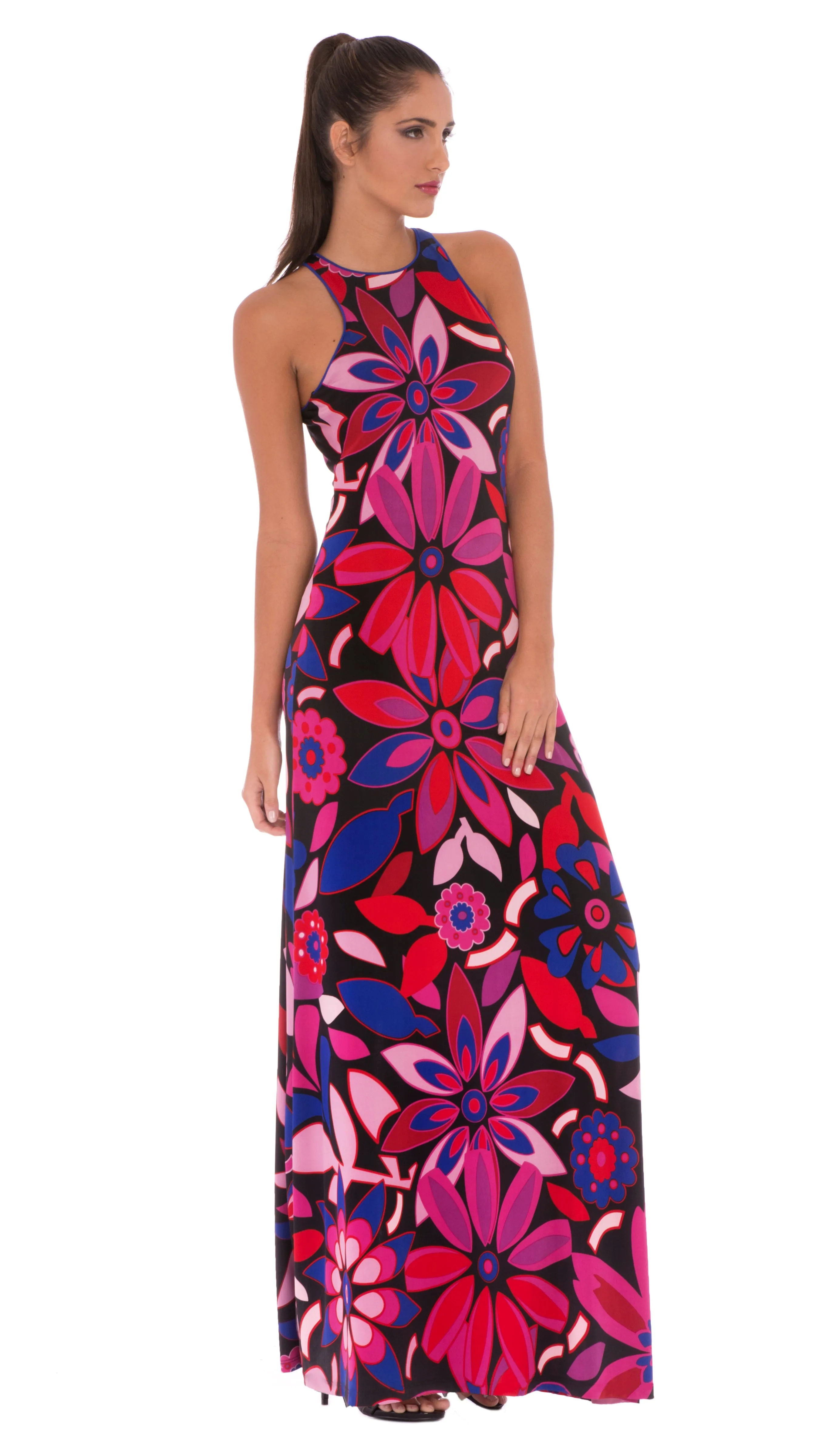 Suri Racer Maxi Dress