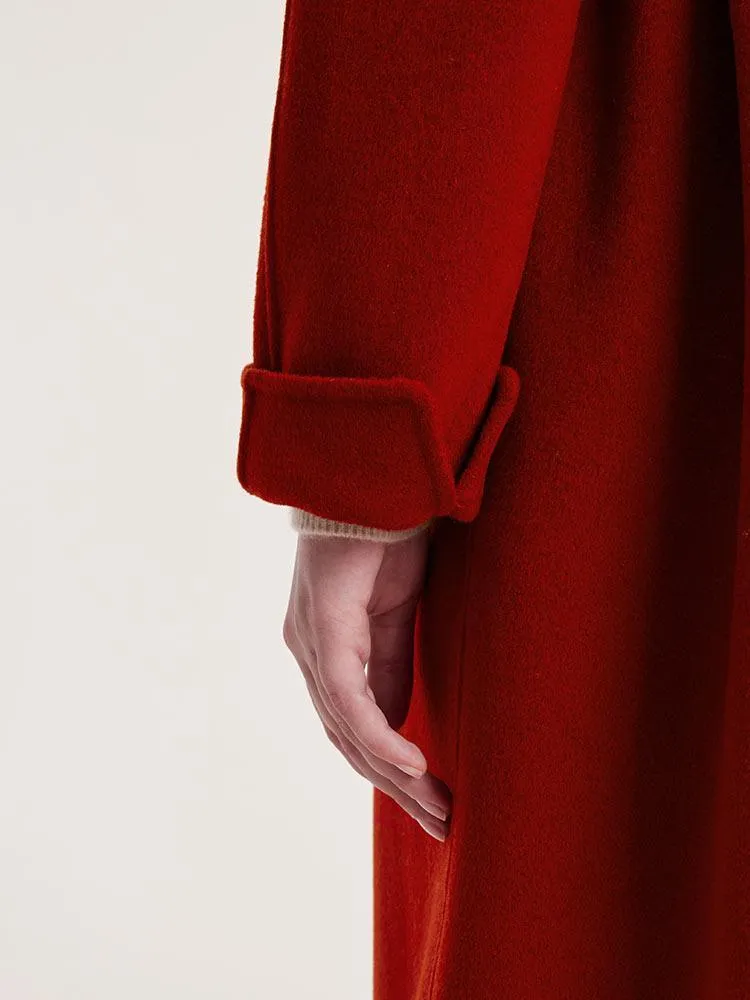 Tencel Wool Double-Faced Coat