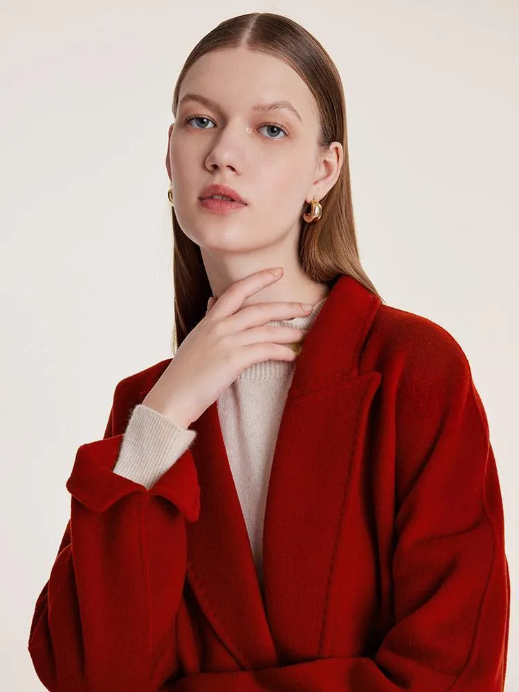 Tencel Wool Double-Faced Coat