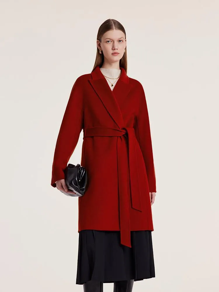 Tencel Wool Double-Faced Coat