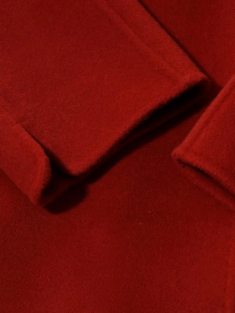 Tencel Wool Double-Faced Coat