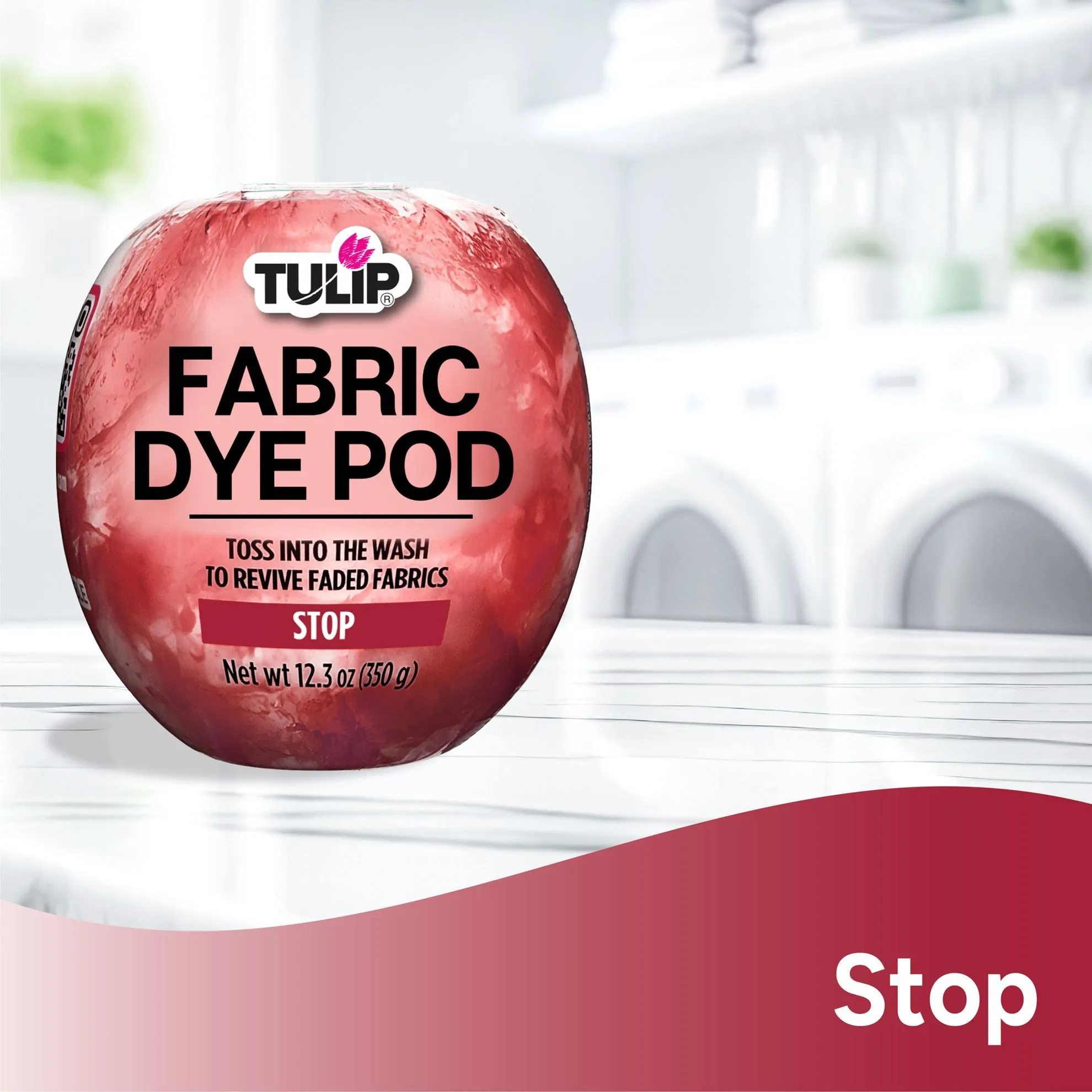 Tulip Fabric Dye Pod Stop (Red)