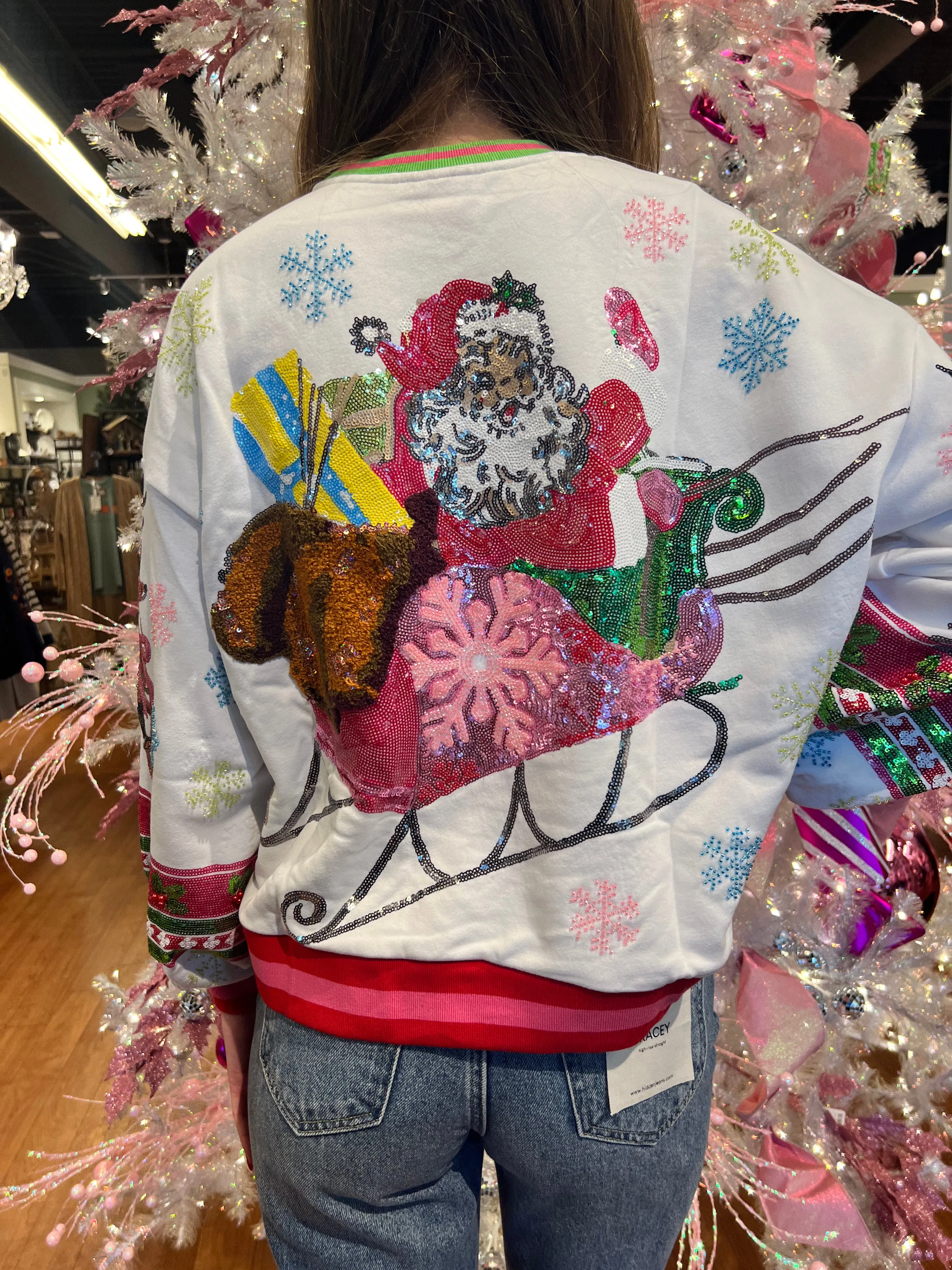 Vintage Santa Sweatshirt